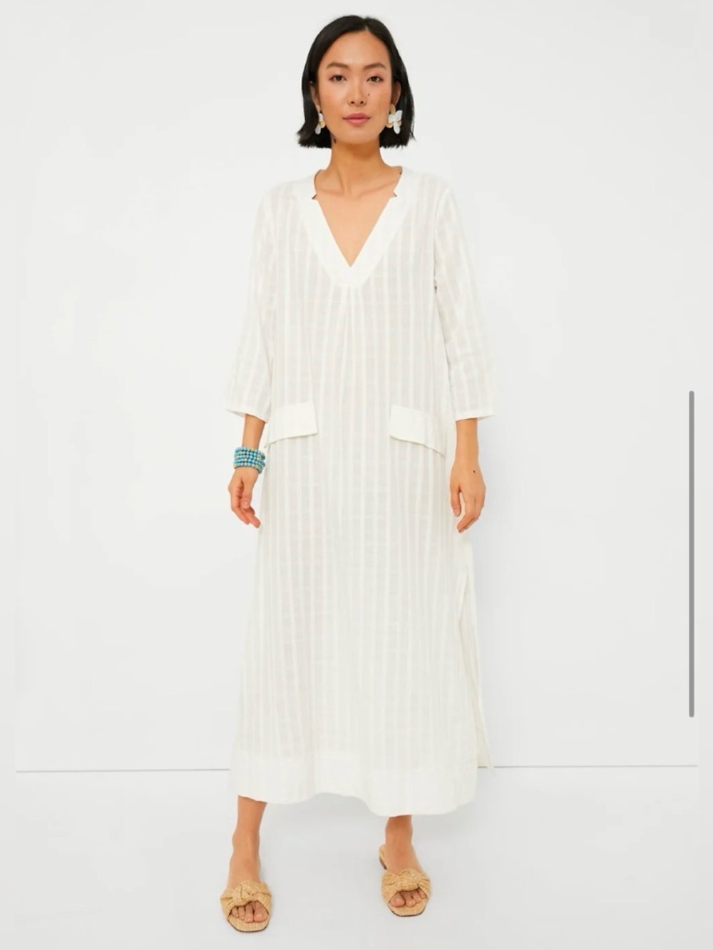 Pomander Place White Carolina Caftan